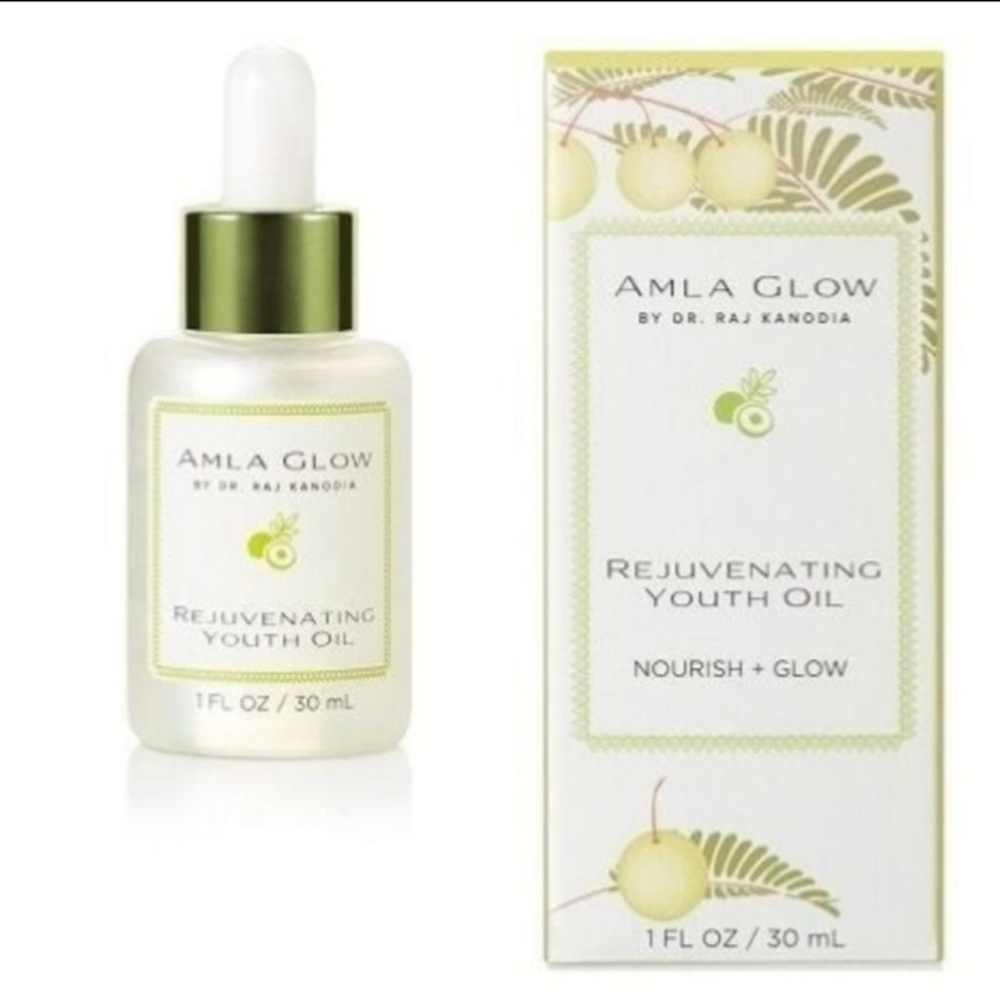 BUNDLE OF 4 AMLA GLOW REJUVENATING YOUTH OIL FOR NOURISH + GLOW BY DR RAJ KANODI
